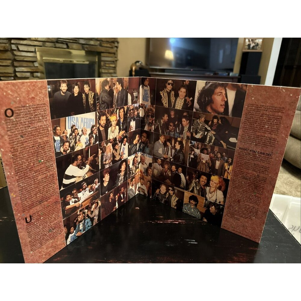 We Are The World Vinyl Michael Jackson Prince Billy Joel Various 1985 Record LP - Picture 3 of 8